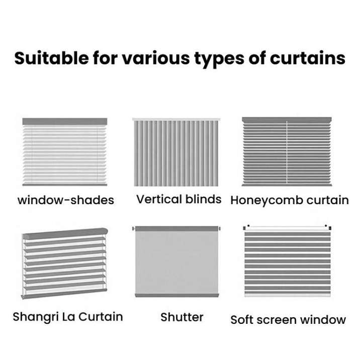Remote Control Smart Motor Automatic Curtain Pull Cord, Specification: Built-in WiFi Motor