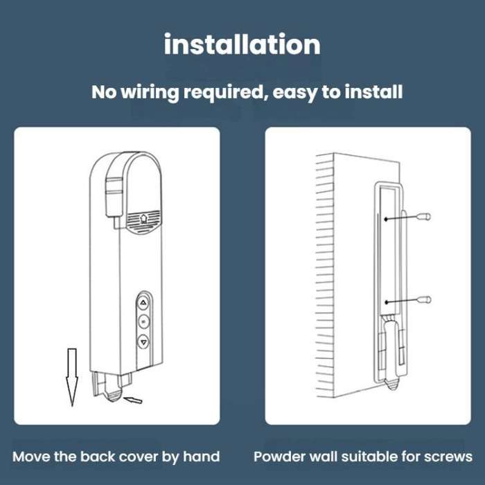 Remote Control Smart Motor Automatic Curtain Pull Cord, Specification: External WiFi Motor