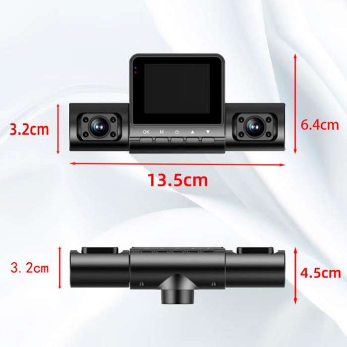 High-Definition 1080P Infrared Night Cision Parking Monitoring Driving Recorder, Specification: 4...