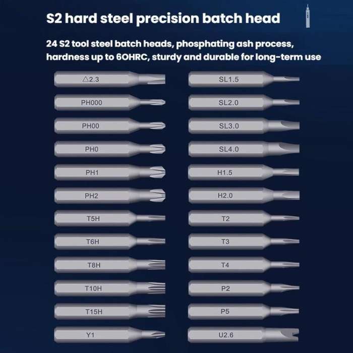 29 in 1 Electric Screwdriver Set With USB Multi-function Mini Charging Station