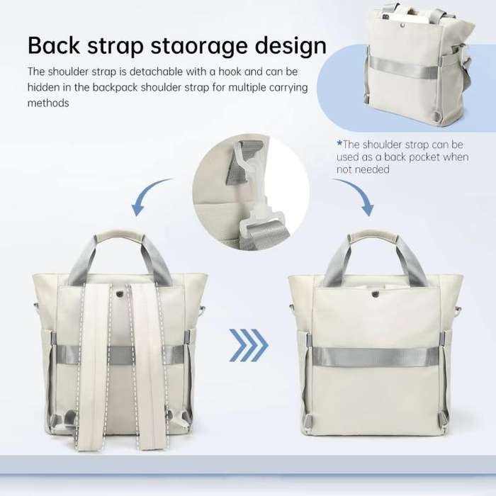 Tigernu 3 In 1 Backpack Female Should Bag Large Capacity Lightweight Tote with 14-inch Laptop Com...