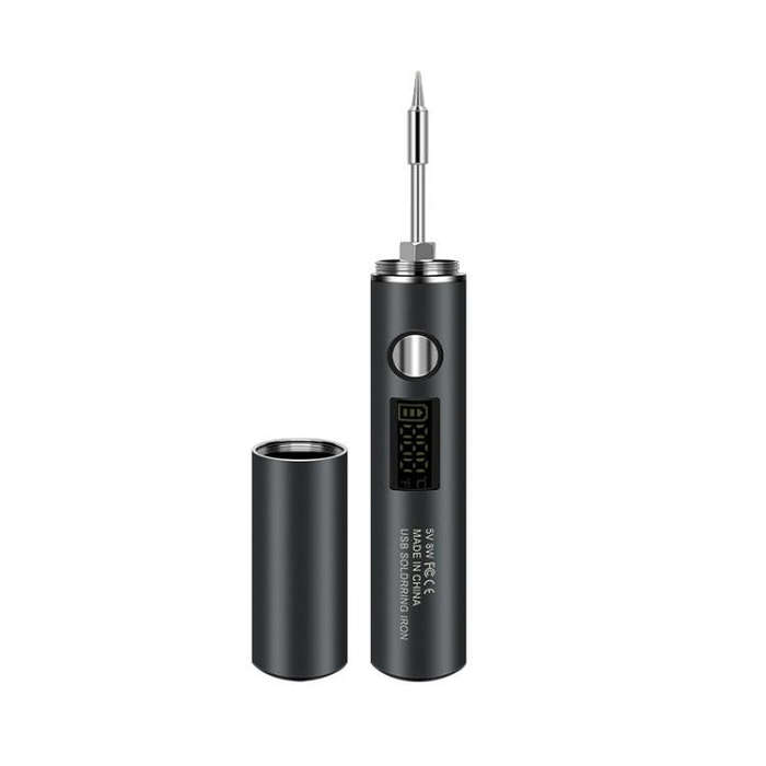 Mini USB Portable Wireless Digital Display Soldering Iron, Specification: Large 1400 mAh