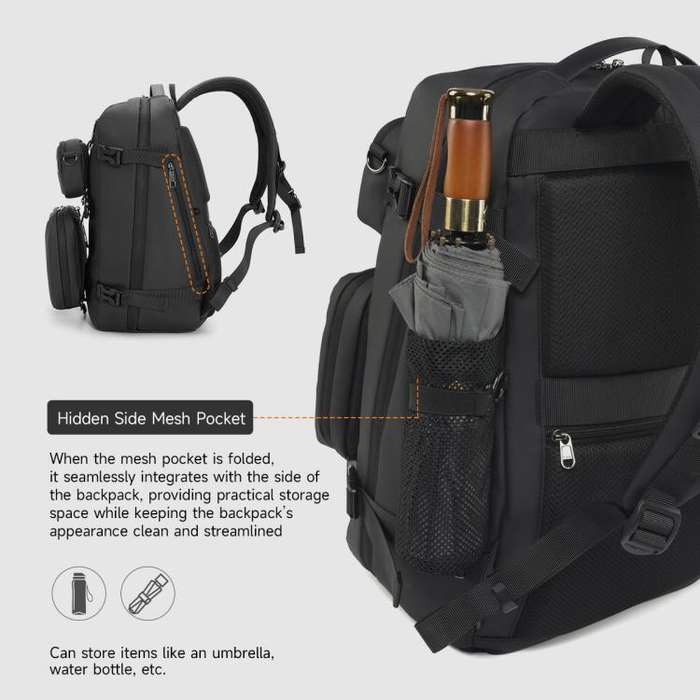 Tigernu T-B9836 3-in-1 Detachable Men Backpack Convertible Travel Laptop Bag for Sports & Commuti...