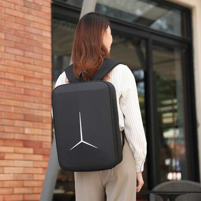 For DJI Mavic 4 Pro Creator Combo RC Pro 2 /RC 2 Backpack Storage Bag EVA Travel Case(Black)