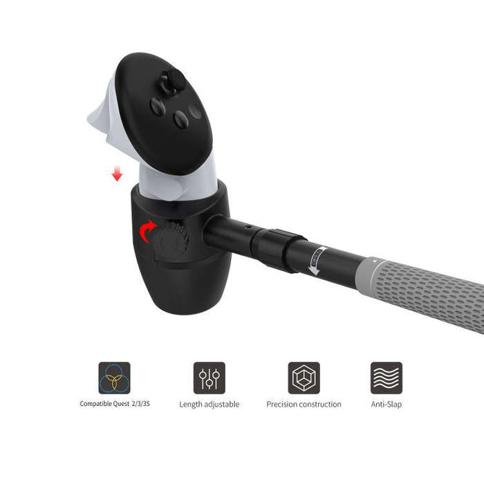For Quest 3S / 3 / 2 DOBE TY-3881 Handle Golf Club Universal Sports Club Grip