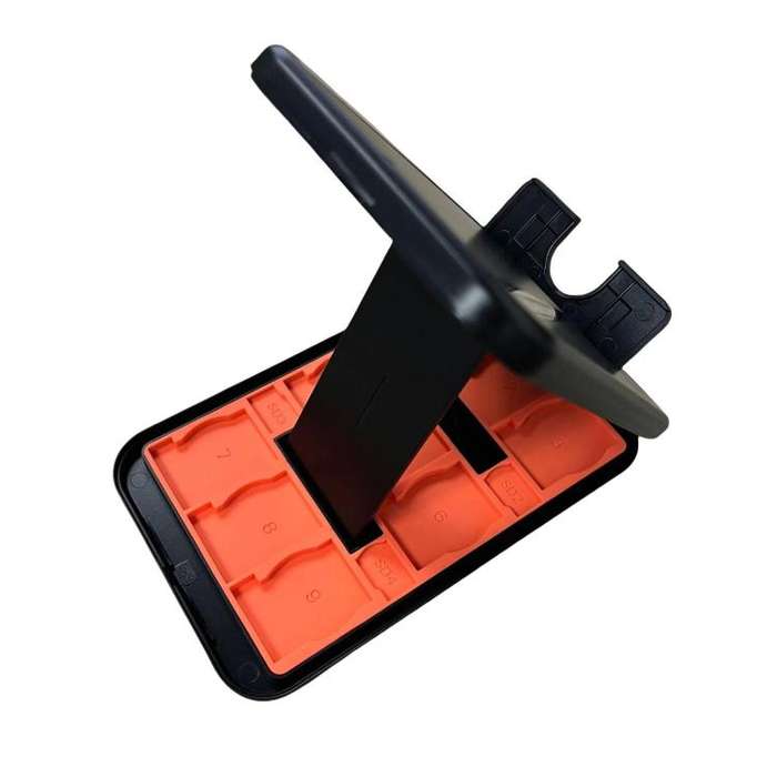 KJH Card Box Stand for Nintendo Switch 2 / Switch OLED / Lite Foldable  Holder with 9 Game Card S...