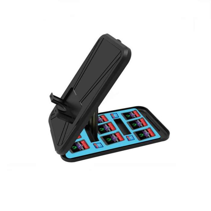 KJH Card Box Stand for Nintendo Switch 2 / Switch OLED / Lite Foldable  Holder with 9 Game Card S...