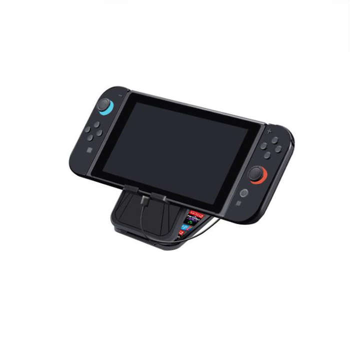 KJH Card Box Stand for Nintendo Switch 2 / Switch OLED / Lite Foldable  Holder with 9 Game Card S...