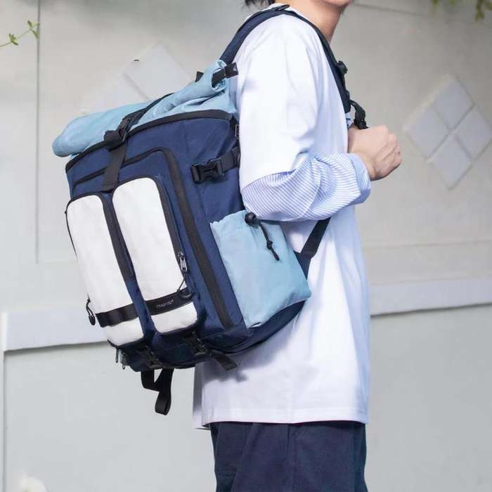 Tigernu Unisex Waterproof Travel Backpack Roll-Top Expandable Design with 15.6-inch Laptop & Tabl...