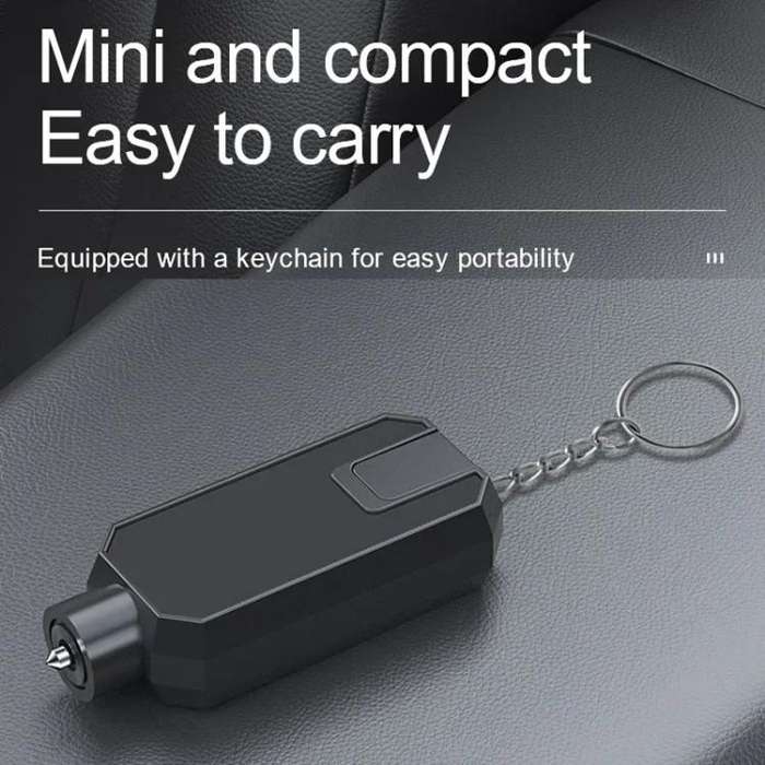Car Safety Hammer Emergency Window Breaker(Black)