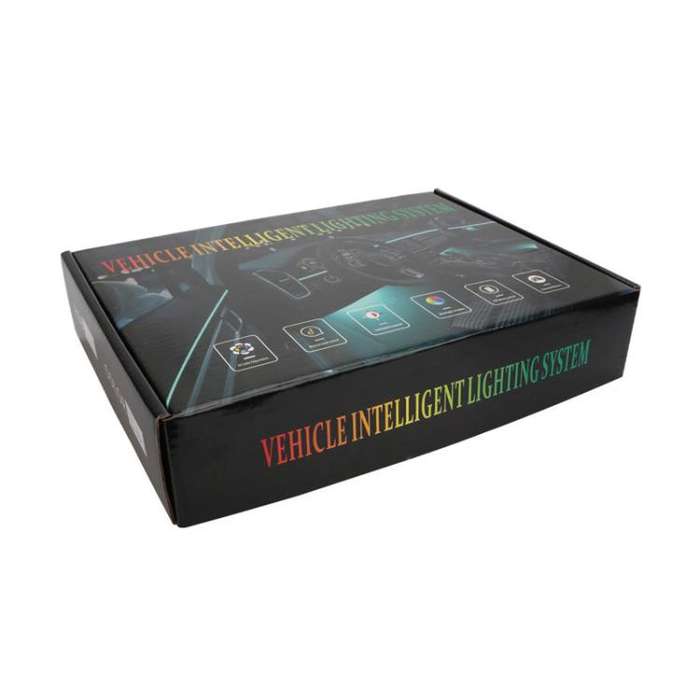 3 Control App Remote Control Colorful Car Interior Ambient Lighting Modified LED Acrylic USB Car ...