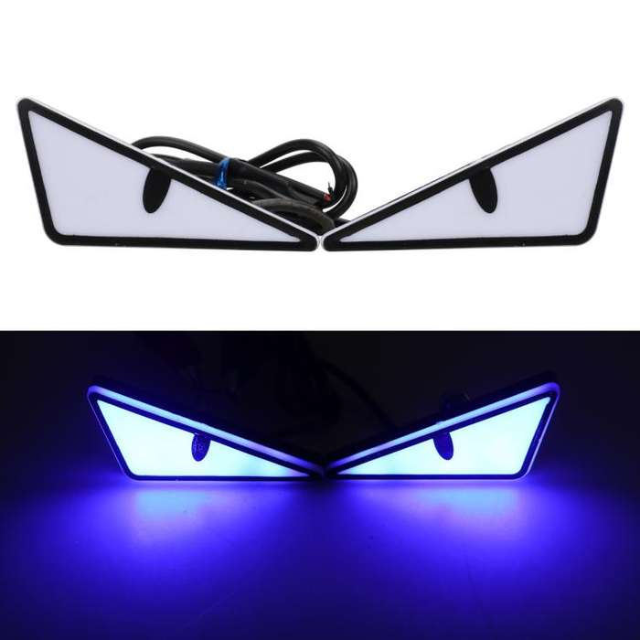 2pcs Motorcycle License Plate Screw Light Modifications Universal Decorative Car Lights, Spec: Tr...