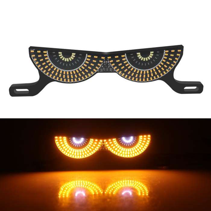 Motorcycle License Plate Screw Light Universal Decorative Accessory Headlight for Customization, ...
