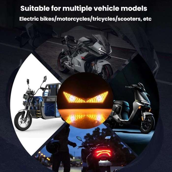 Motorcycle License Plate Screw Light Universal Decorative Accessory Headlight for Customization, ...