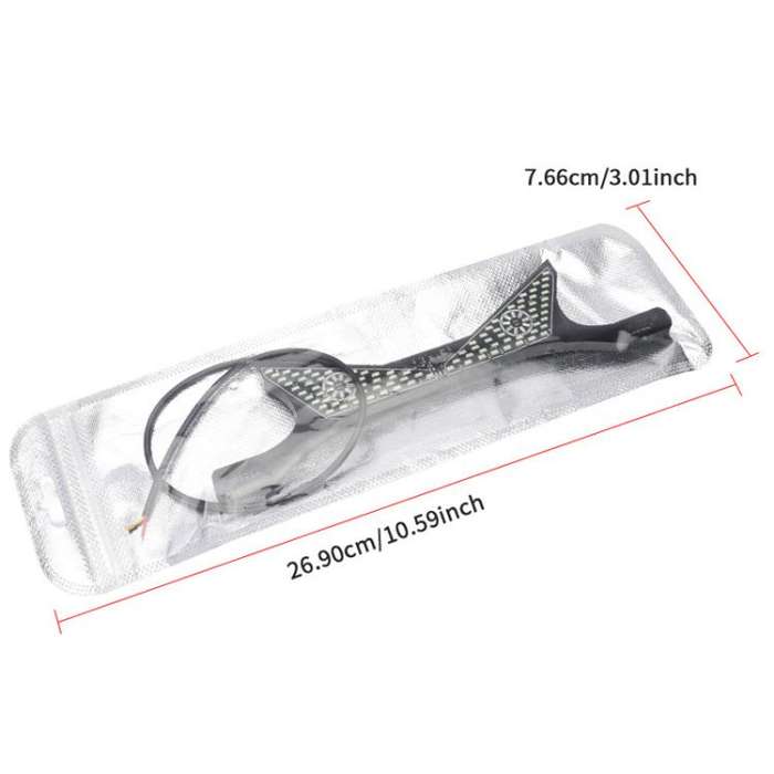 Motorcycle License Plate Screw Light Universal Decorative Accessory Headlight for Customization, ...