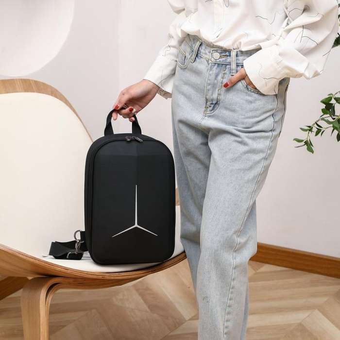 For DJI Flip RC-N3 Version BKANO Lightweight Shoulder Bag & Chest Pack Compact Carrying Case
