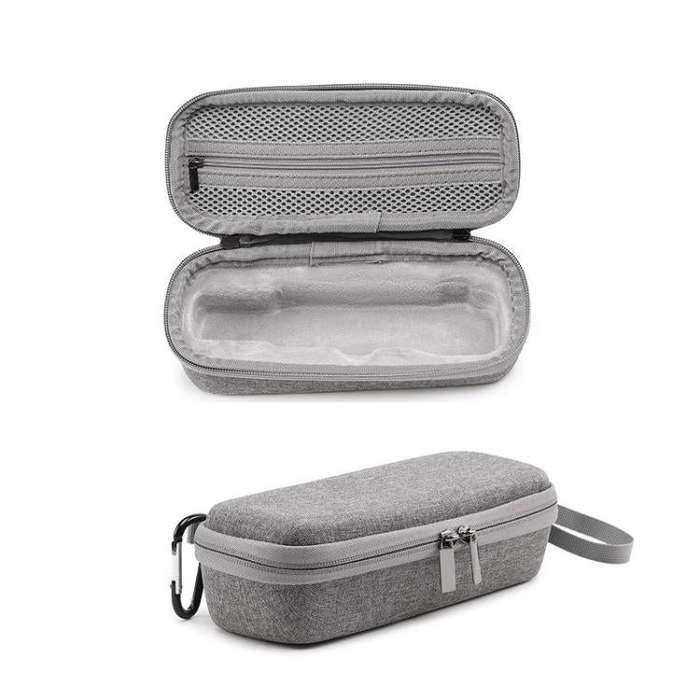 For DJI Pocket 3 BKANO Hard Shell Case Bag Handheld Camera Storage Box(Gray)