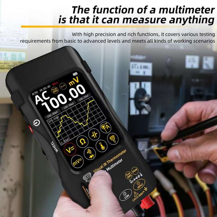 Standard+Flexible Coil BSIDE SH9 Infrared Thermal Imaging Multimeter Touchscreen High-Definition ...