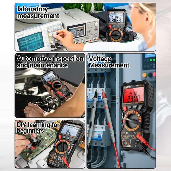 ANENG Intelligent Double Tube Anti-Burn Capacitor Multimeter(SZ12)