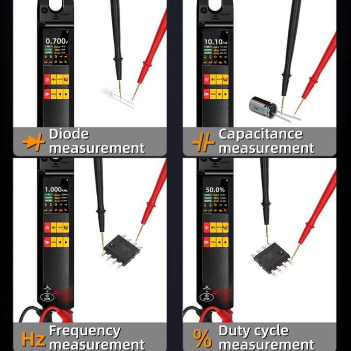 BSIDE U5 600A Intelligent High-Precision Clamp Meter U-Type Multimeter