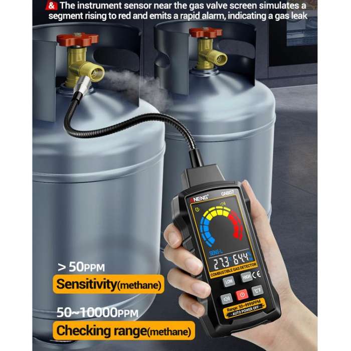 ANENG Digital Display Combustible Gas Leak Detector(GN807)