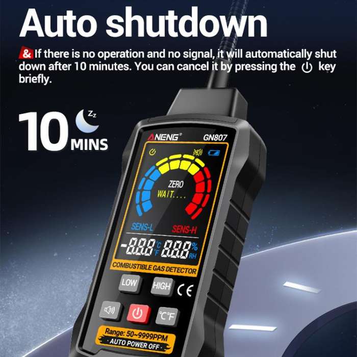 ANENG Digital Display Combustible Gas Leak Detector(GN807)