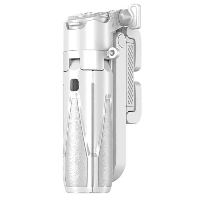 Portable Retractable Bluetooth Selfie Stick For Mobile Phones, Color: P15-H1 White