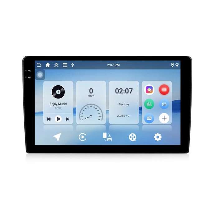 10 inch 4+128G Universal Android 15 Central Control Large Screen Car Wireless Carplay Navigation ...