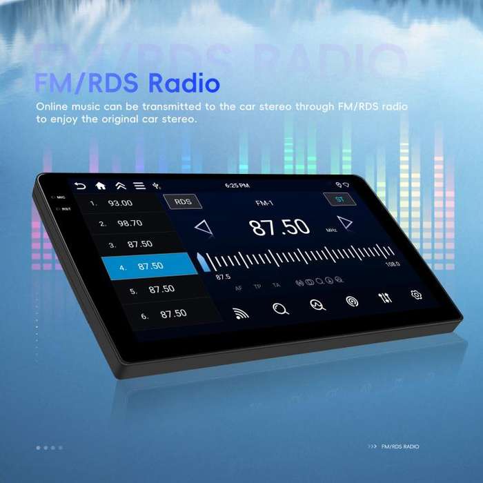 9 inch 4+128G Universal Android 15 Central Control Large Screen Car Wireless Carplay Navigation I...