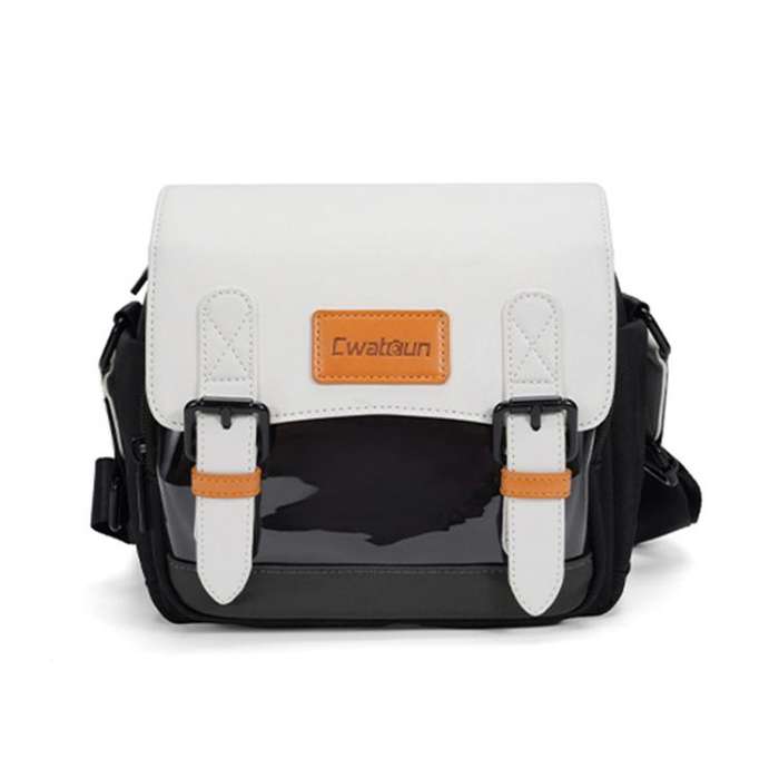 Cwatcun D219 Small Single Shoulder Camera Bag Multifunctional Photography Bag