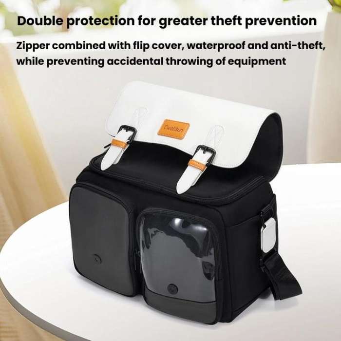 Cwatcun D219 Large Single Shoulder Camera Bag Multifunctional Photography Bag