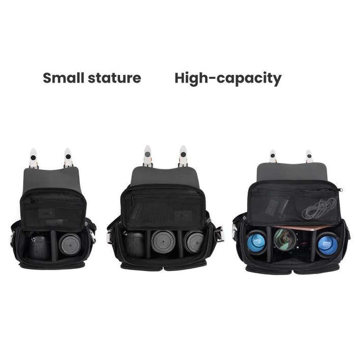 Cwatcun D219 Small Single Shoulder Camera Bag Multifunctional Photography Bag