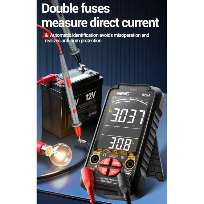 ANENG Intelligent Digital Maintenance Electrician Charging Multimeter(625A)