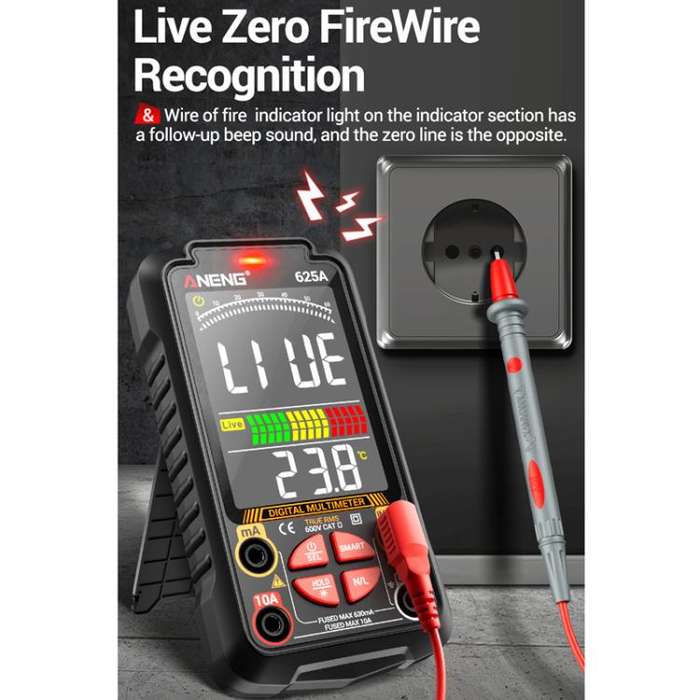 ANENG Intelligent Digital Maintenance Electrician Charging Multimeter(625A)