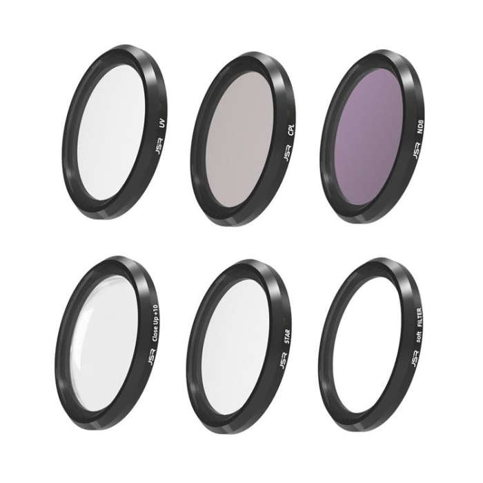 For Panasonic LX10 / Ricoh GR / Canon G7X / Sony ZV-1 Camera Filter, Spec: UV+CPL+ND8+Close Up+ST...