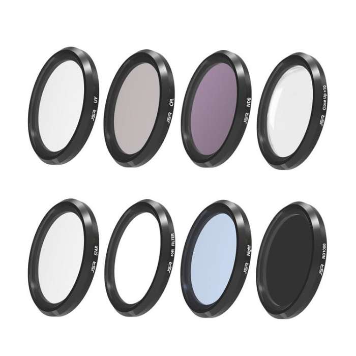 For Panasonic LX10 / Ricoh GR / Canon G7X / Sony ZV-1 Camera Filter, Spec: UV+CPL+ND8+Close Up+ST...