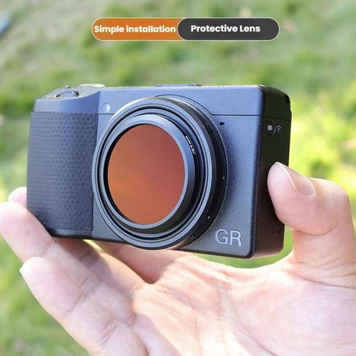 For Panasonic LX10 / Ricoh GR / Canon G7X / Sony ZV-1 Camera Filter, Spec: ND8+ND16+ND32+ND64