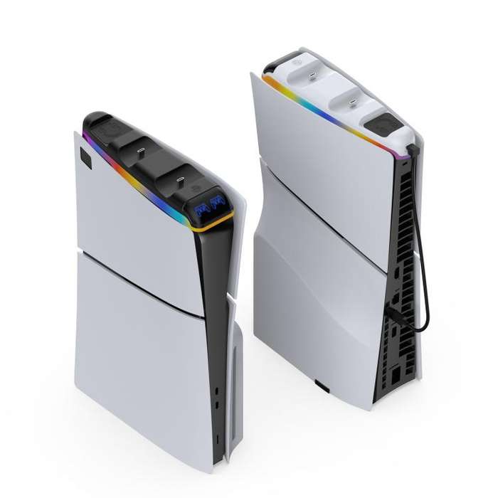 For PS5 Slim DOBE TP5-3597 Host Top Handle Charger(Black)