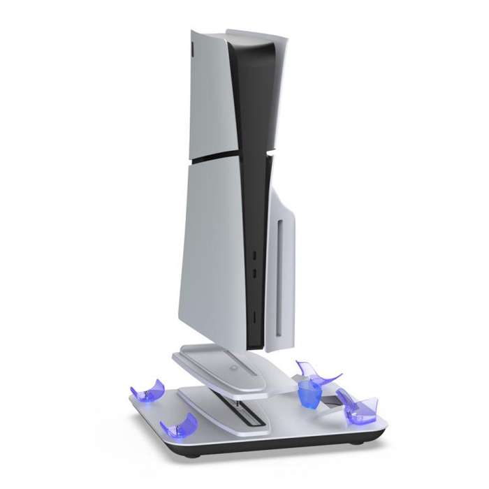 For PS5 / PS5 Slim / PS VR2 DOBE TP5-3550 Game Console Cooling Base Controller Charging Stand + H...