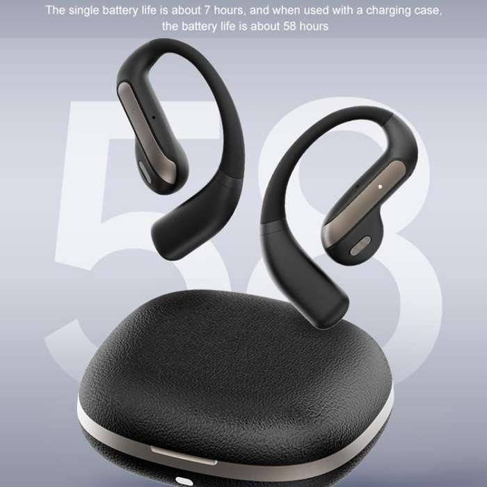 164 Languages Simultaneous Interpretation Intelligent Bluetooth Earphones(Black)