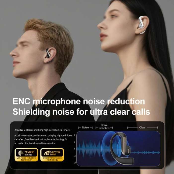 164 Languages Simultaneous Interpretation Intelligent Bluetooth Earphones(White)