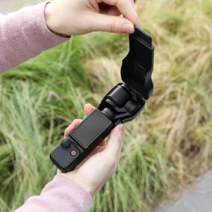 For DJI Osmo Pocket 3 Amazear Protective Case All-in-One Anti-Scratch Cover with Built-in Filter ...