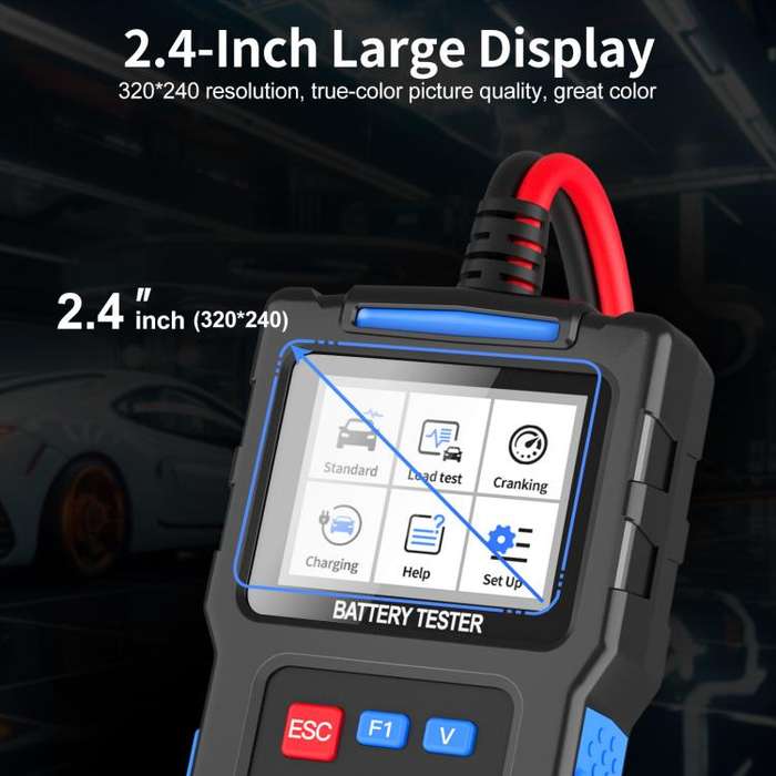 12/24V Multi-Function Car Battery Fault Diagnosis Tester(BT300)