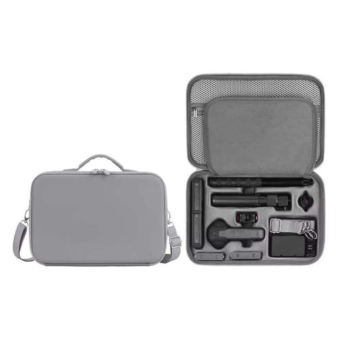 For Insta360 X5 Flymile All-in-One Storage Shoulder Bag Durable PU + Lycra Material Carrying Case...