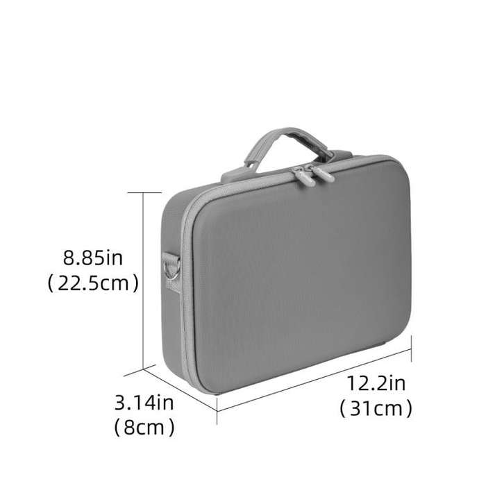 For Insta360 X5 Flymile All-in-One Storage Shoulder Bag Durable PU + Lycra Material Carrying Case...