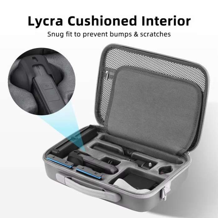 For Insta360 X5 Flymile All-in-One Storage Shoulder Bag Durable PU + Lycra Material Carrying Case...