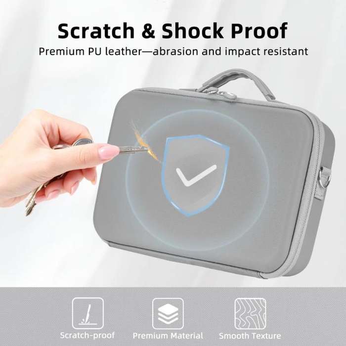 For Insta360 X5 Flymile All-in-One Storage Shoulder Bag Durable PU + Lycra Material Carrying Case...