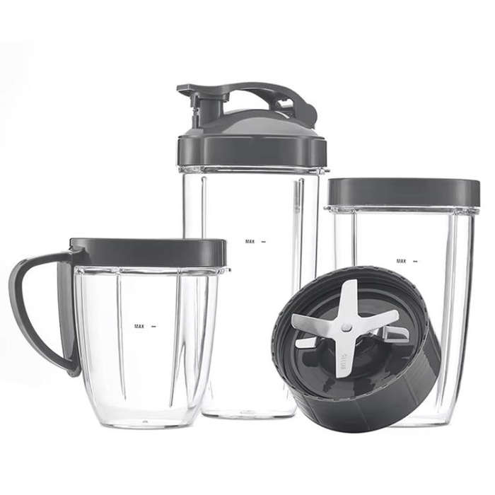 For Nutribullet 900w 600w Blender Blending Bottle Replacement Cups 32oz With Scale