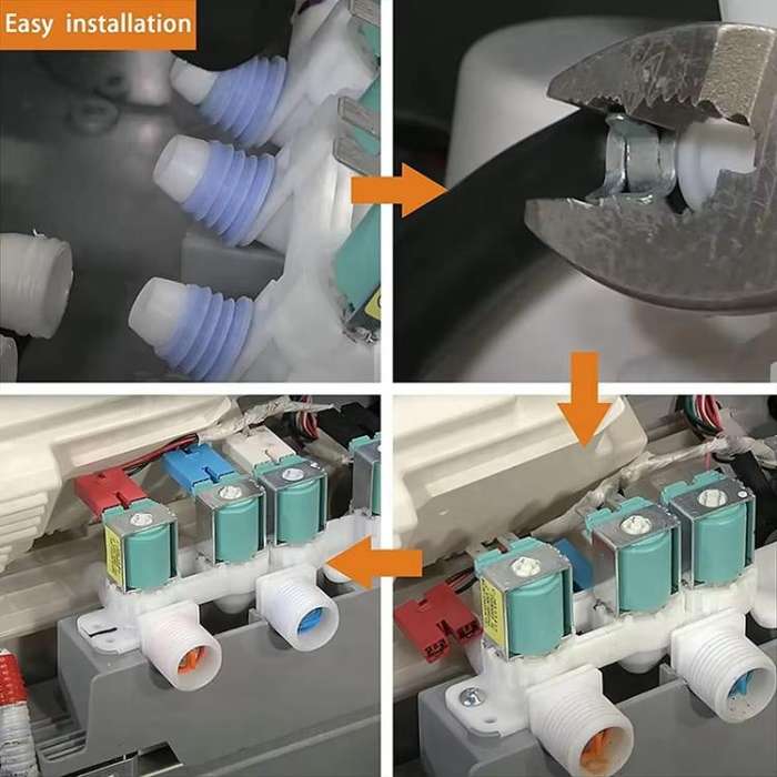 DC97-15459G For Samsung Drum Washing Machine Water Inlet Valve Five-Head Water Inlet Valve