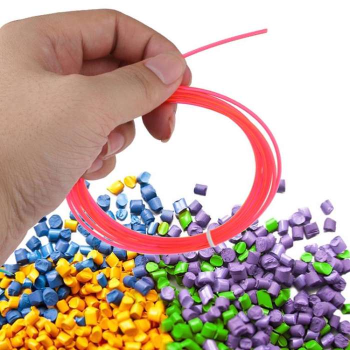 200m 20 Colors x 10m PLA 3D Printer Filament 1.75mm Multicolor Filament Bundle for 3D Pen & Crafting